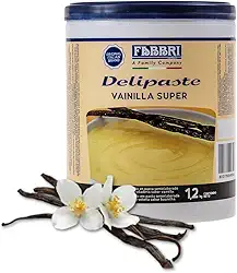 Pasta Delipaste Sabor Baunilha 1,2kg Fabbri