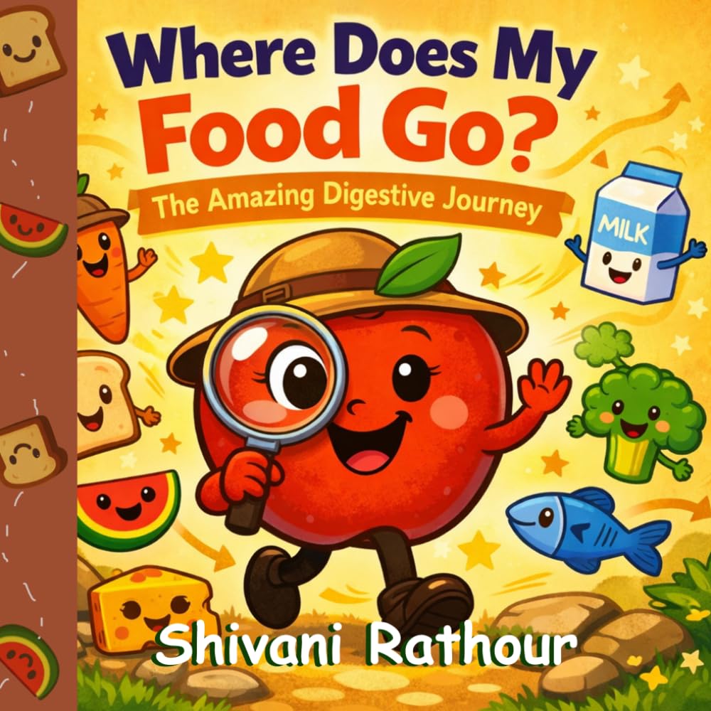 Where Does My Food Go? A Kids Anatomy Book About the Digestive System, Stomach, Intestines, Liver, and How Your Body Turns Food Into Energy and Body ... | Perfect for Young Readers Who Love Learning