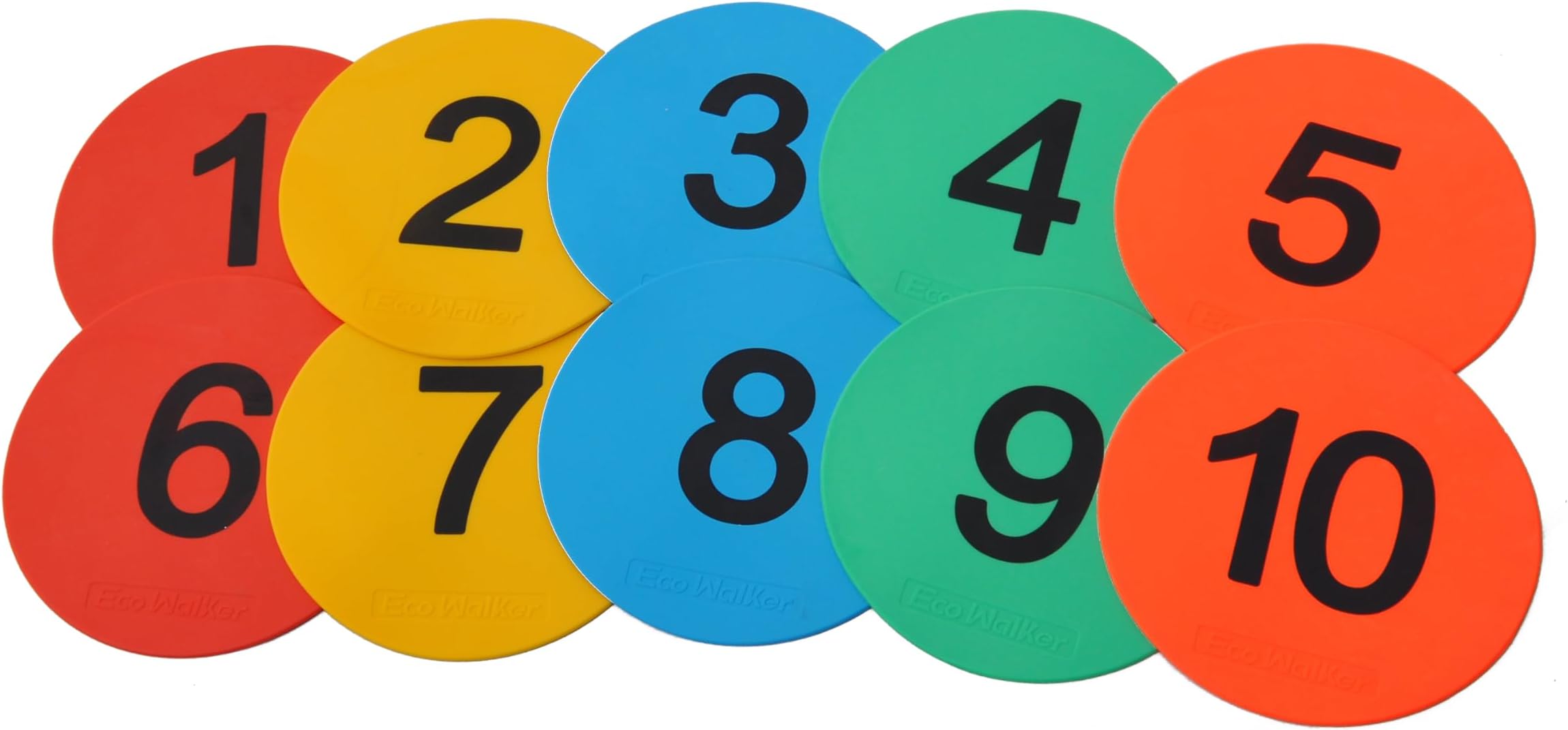 8inch Numbered Floor Spot Markers
