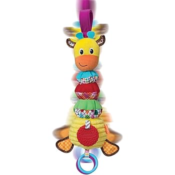 infantino hug and tug musical giraffe