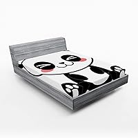 Vista 83 de Sábana Ambesonne bajera, ajustable, multicolor, en colores y tres tamaños