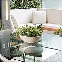 VASO POLIETILENO BACIA P/PLANTAS E JARDINS DECORATIVO (AREIA)