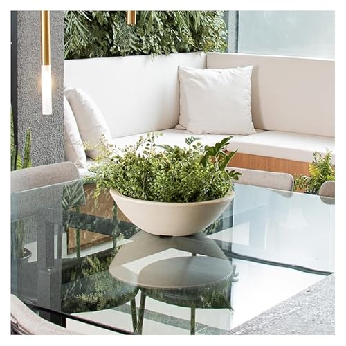 VASO POLIETILENO BACIA P/PLANTAS E JARDINS DECORATIVO (AREIA)