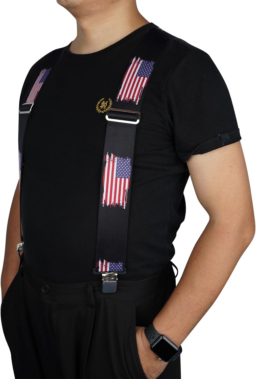 MELOTOUGH Men's Suspenders w/Clip Heavy Duty suspenders for men Big and Tall Work suspenders for Jeans - Image 4