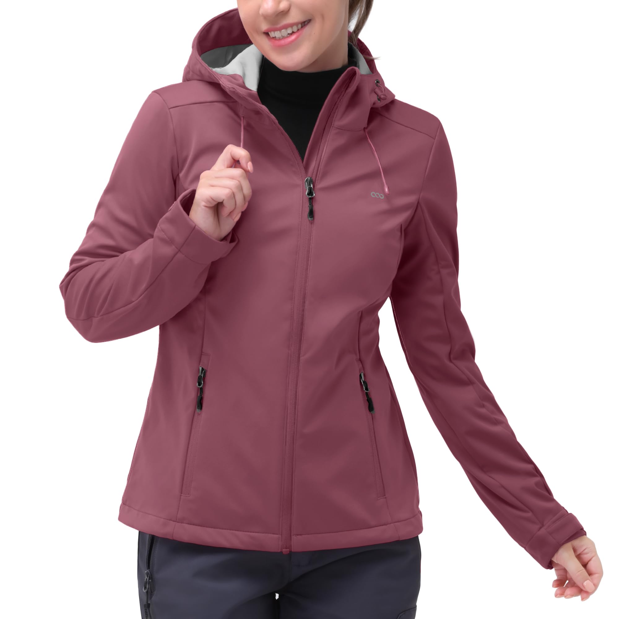 33,000ft Women's Softshell Jacket Waterproof Lightweight Windbreaker jacket