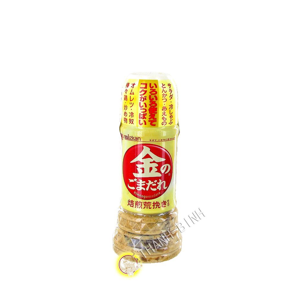 Japanese 'MIZKAN' Creamy Sesame Dressing (Kin no Gomadare Arabiki), 250g