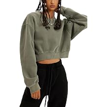 Womens Cropped Sweatshirt Athletic Cropped Essentials Hoodie Sweatshirts For Women Long Sleeves