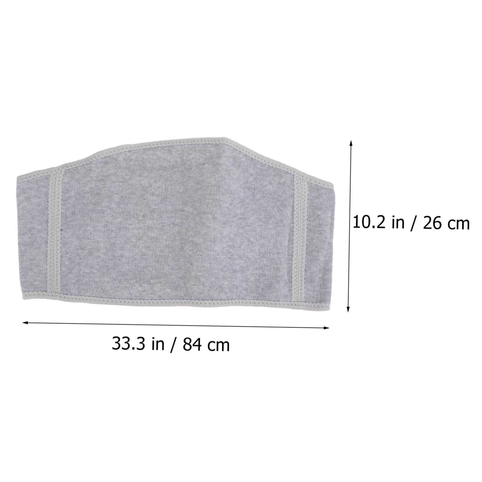 Gogogmee Elastic Waist Belt Cotton Bamboo Fiber Lumbar Support Warmth Circulation Enhancer