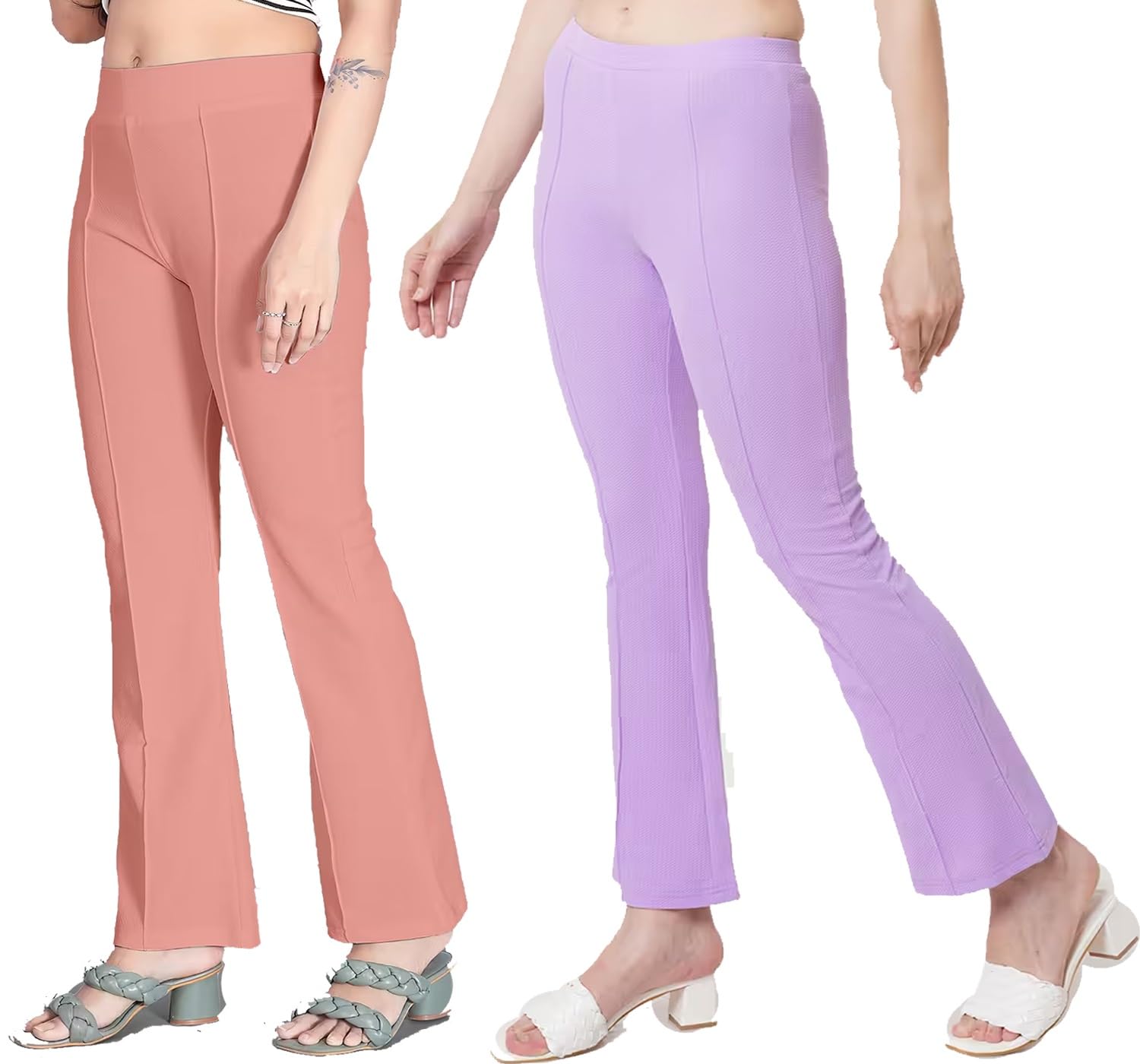 srisaras Tailored Stretch Trousers – Slim Fit, All-Day Comfort, Wrinkle-Resistant Fabric-picture-32
