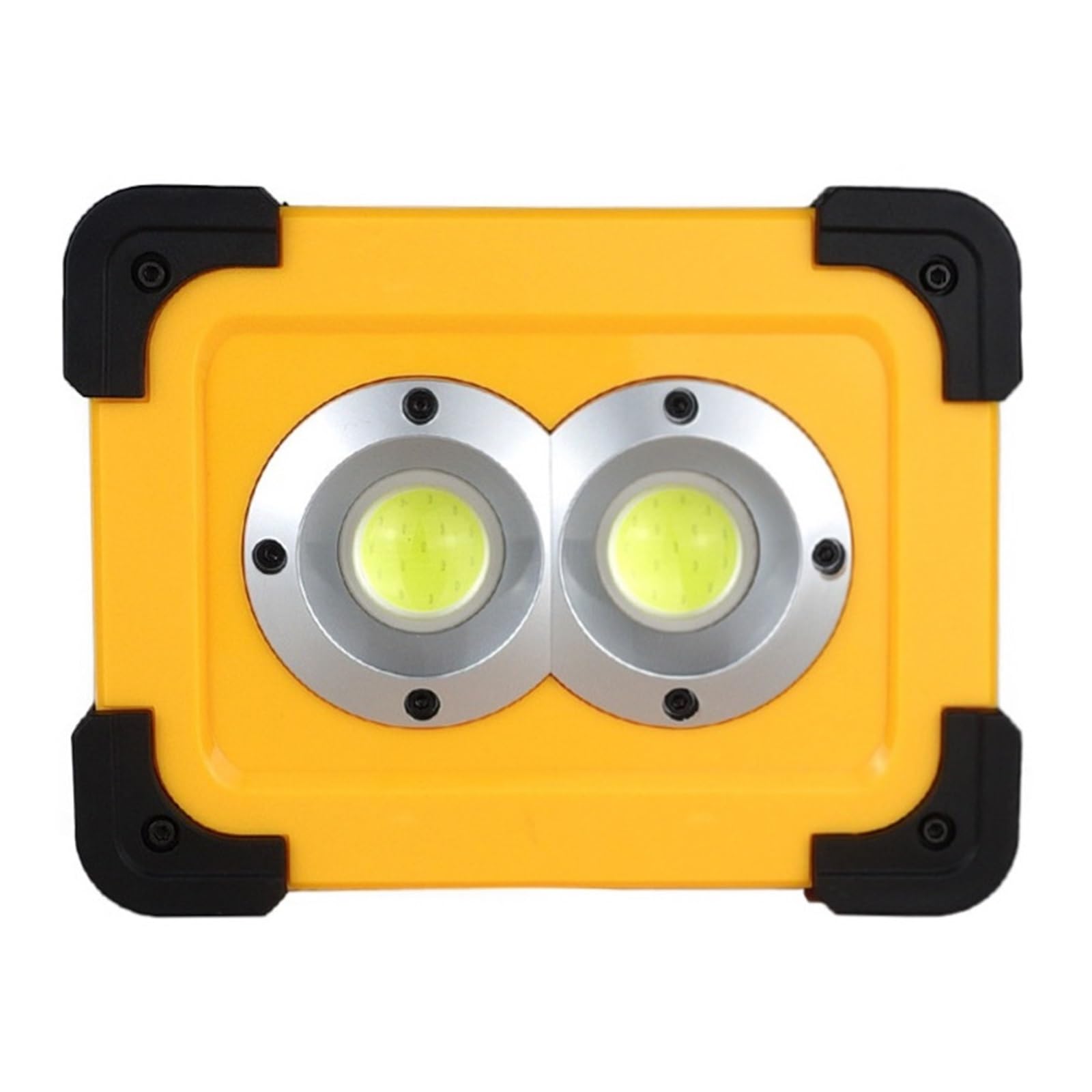 Solar Outdoor Projector COB LED 50W Rechargeable Battery Flood Light Spotlight LED Magnetic Work Light with 6000mAh Power Bank(W583)
