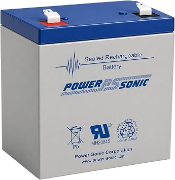 H.F Exchange Rechargeable Sealed Lead Acid Deep Cycle Battery, Robust Design for All Conditions - Backup Battery and Power Source for Ellipticals - P/N 00PS-1250 Works with
