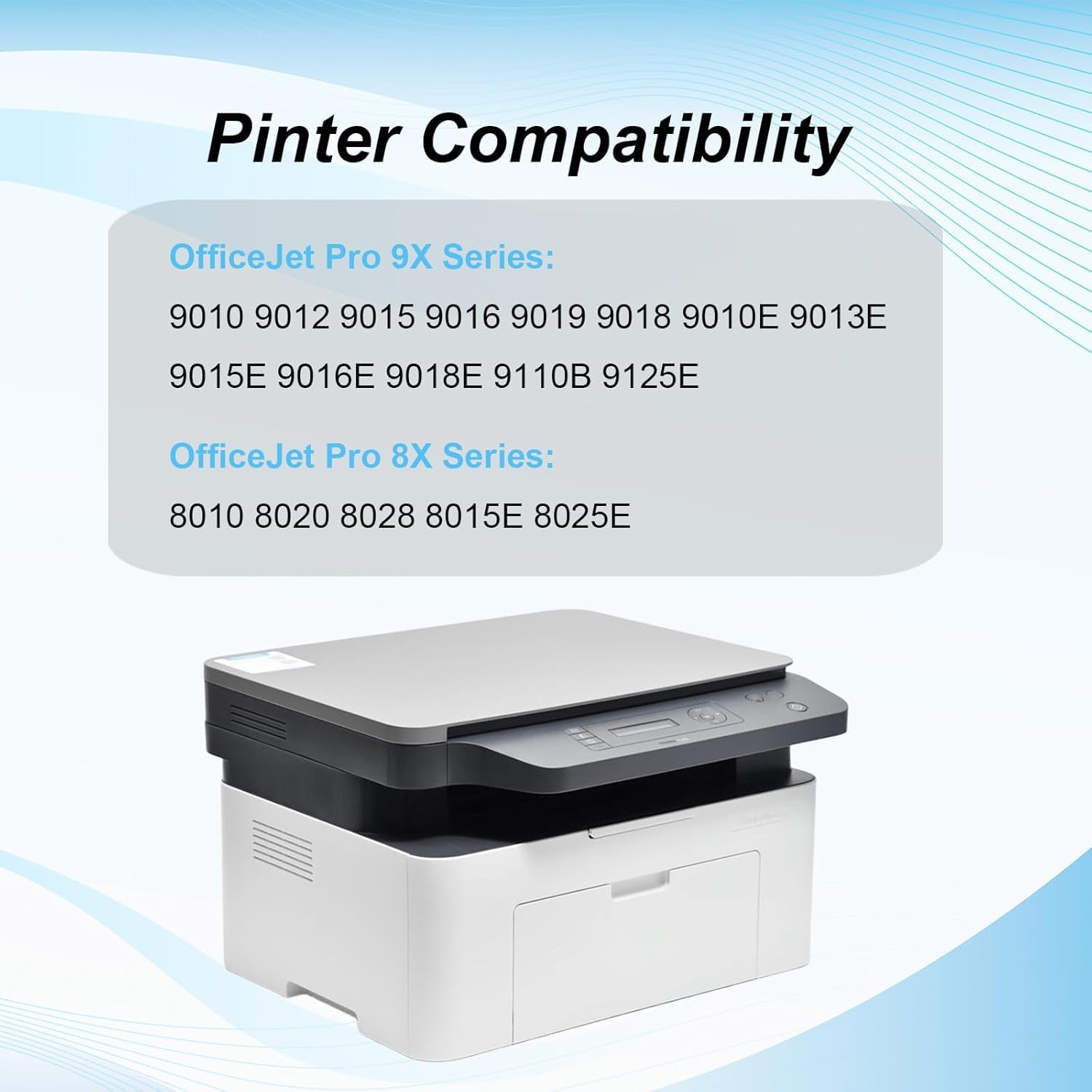 Bac de Livraison Papier pour Bac d'alimentation Compatible avec HP Officejet Pro 9010 9012 9013 9014 9015 9016 9018 9019