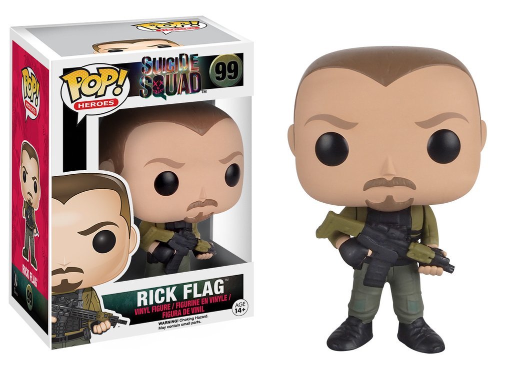 Suicide Squad 8404 "POP! Vinyl Rick Flag Action Figure