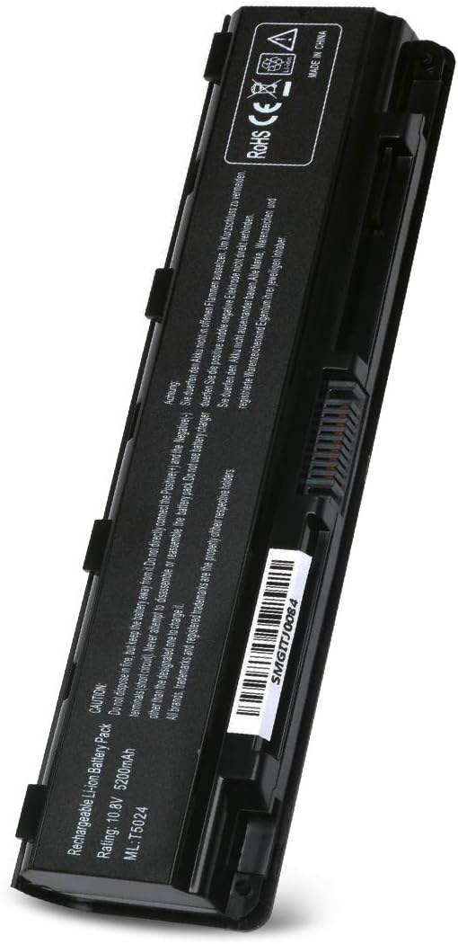 Ulvench New PA5024U-1BRS Battery Replacement for Toshiba Satellite C55 C55-A C55T C55DT C55D C855 C855D L855 L875 P855 P875 S855 S875 Series Battery PA5109U-1BRS PA5026U-1BRS PABAS272 [56Wh]
