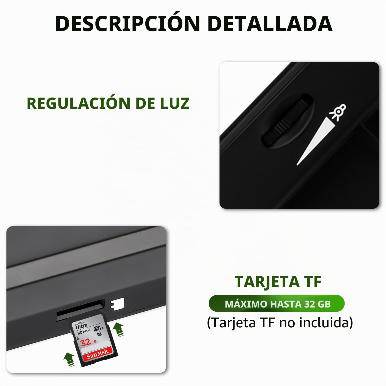 WADEO Microscopio Digital LCD de 4,3 Microscopio Portátil con Vista de PC 1000X, Incluye Tarjeta de 32 GB, con 8 LED y Soporte metálico, Compatible con MacOS y Windows, para Trabajos Reparaciones