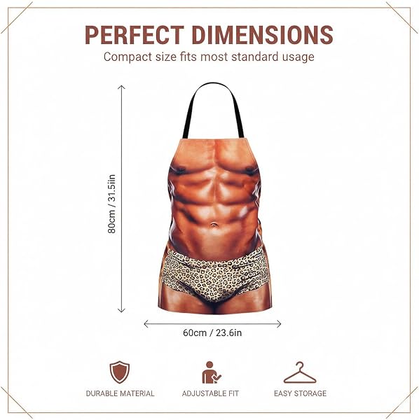 Grembiule Cucina Uomo Grembiule Divertente Uomo Grembiule Barbecue Cucina Casa Cucina Regalo Originale Creativo Per Uomo - 4