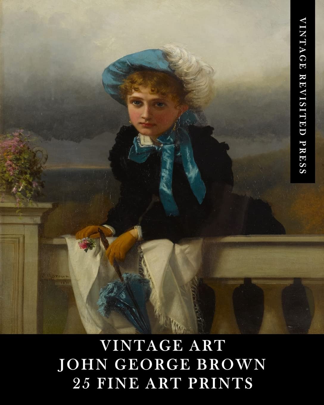 Vintage Art: John George Brown: 25 Fine Art Prints: Portrait Ephemera for Framing, Collages and Scrapbooks