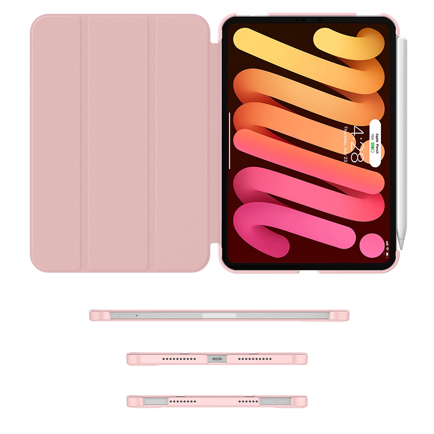 Amazon.com: Soke for iPad Mini 7 Case A17 Pro, iPad Mini 7th
