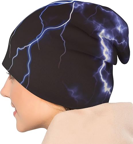 Miniatura 5 de Baggy Slouchy Beanie Hat Warm Skull Cap Adult Knitted Hat Chemo Cap for Women Men