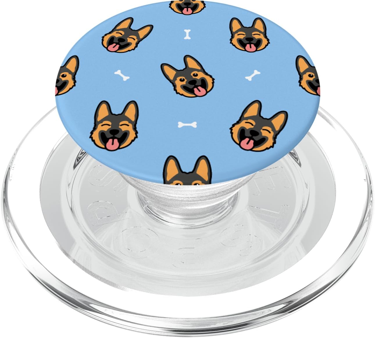 Pattern | German Shepherd for Alsatian Dog Owners PopSockets PopGrip for MagSafe