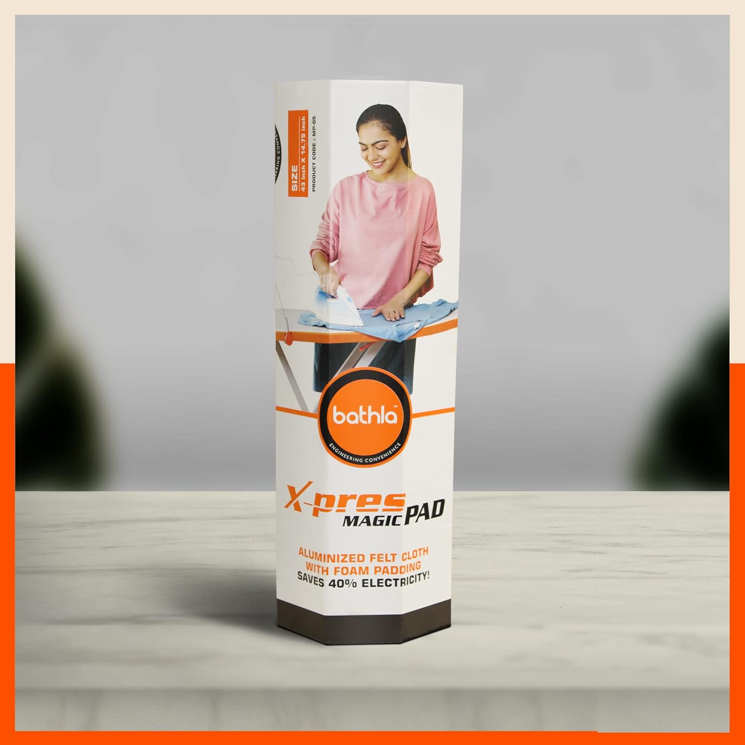 Bathla X-Pres Magic Pad – Aluminised Cloth Cover for Bathla X-Pres Ironing Boards (Silver) | Cloth Only Bathla X-Pres Magic Pad – Aluminised Cloth Cover for Bathla X-Pres Ironing Boards (Silver) | Cloth Only