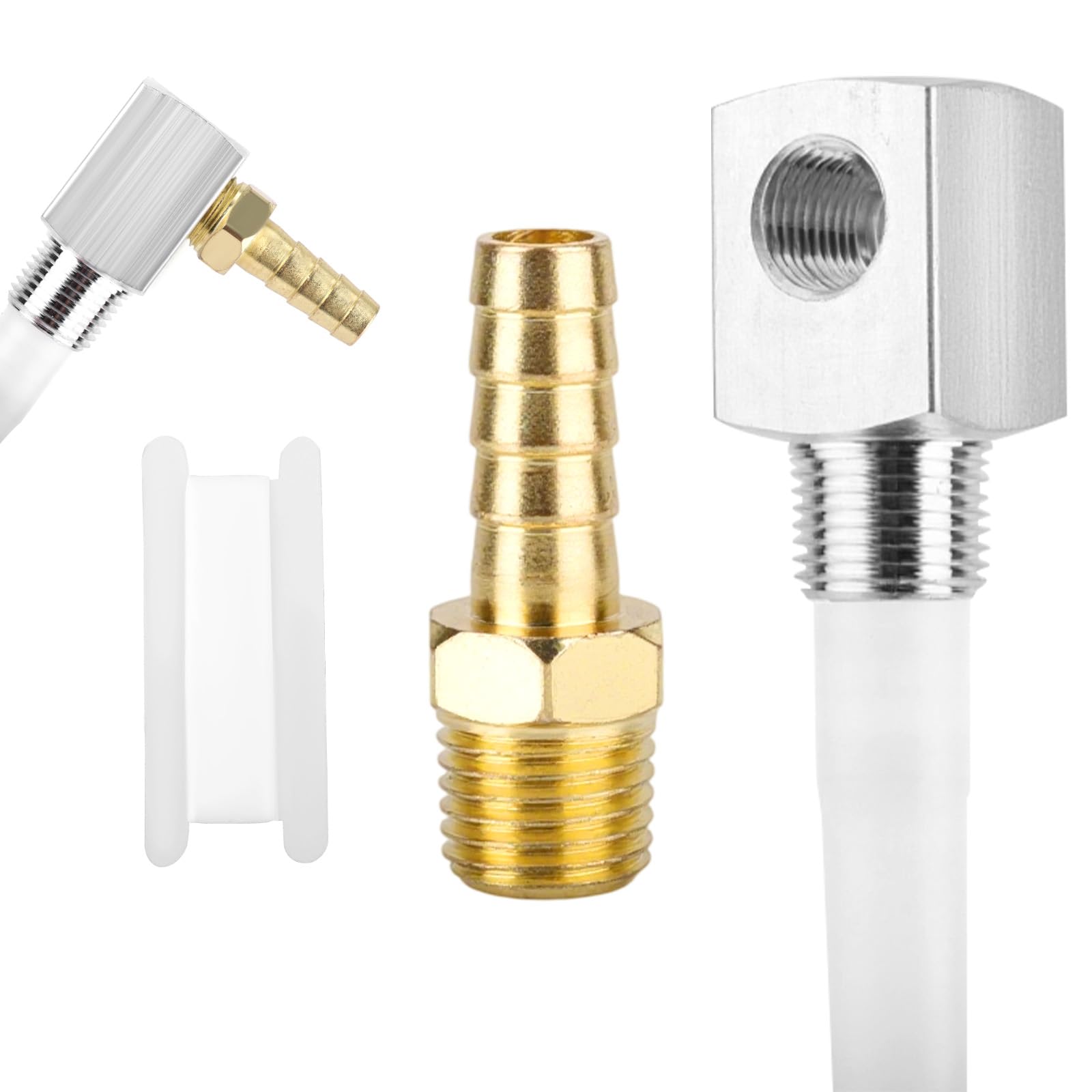 Tube prélèvement réservoir carburant marin lasuroa 30cm polyéthylène connecteur pièce 7-0948
