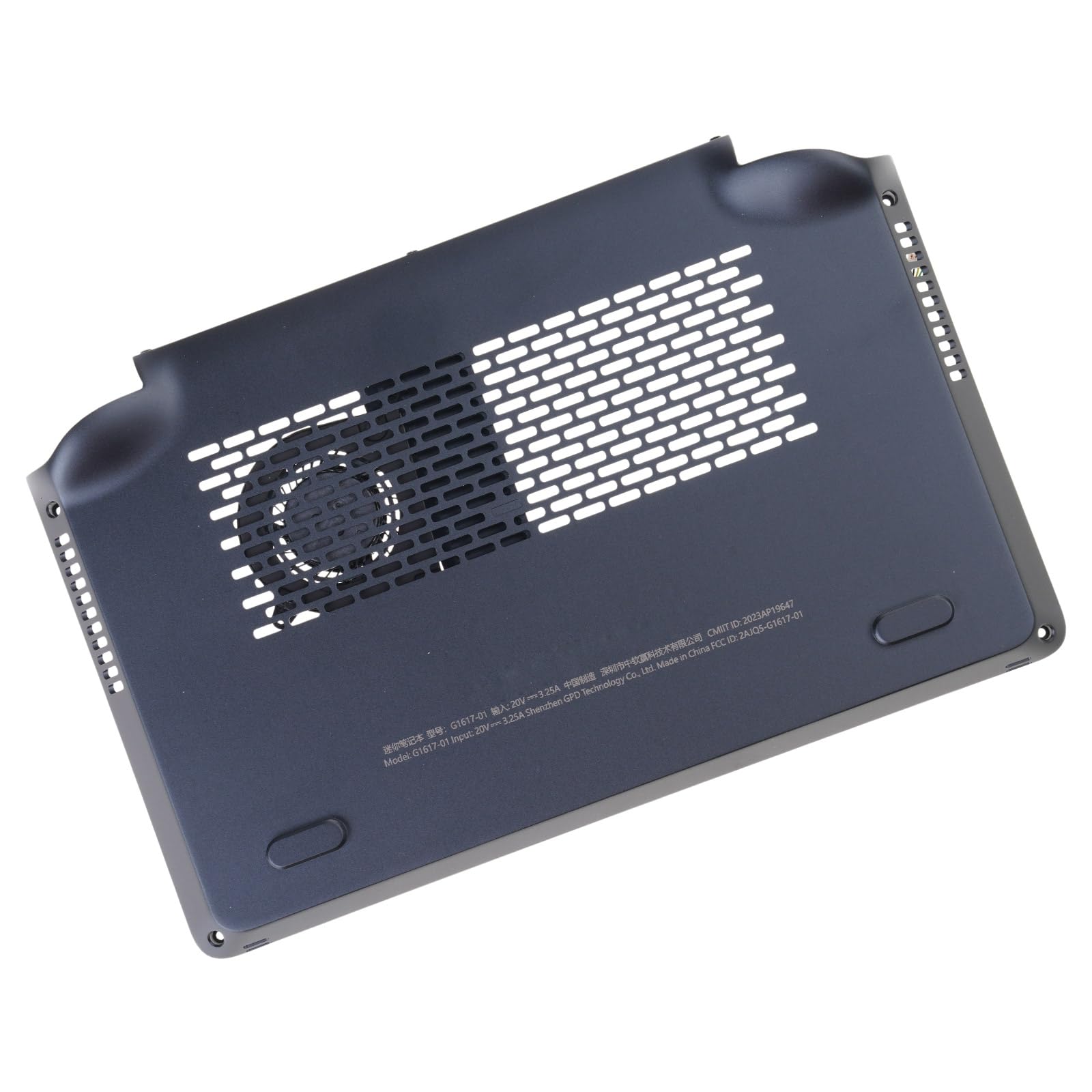 Módulo de refrigeración eficiente de doble ventilador para pequeñas consolas de juegos de mano, base de aluminio, ventilador de refrigeración eficiente de disipación de calor para mano