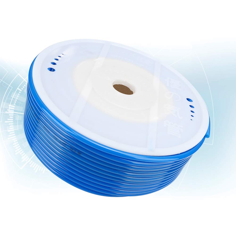 Manguera de PU, Manguera Neumática, Resistencia Al Desgaste 35MG 5 X 8 Mm 85 Metros, para Tuberías Neumáticas, Tuberías de Presión de Agua, Azul