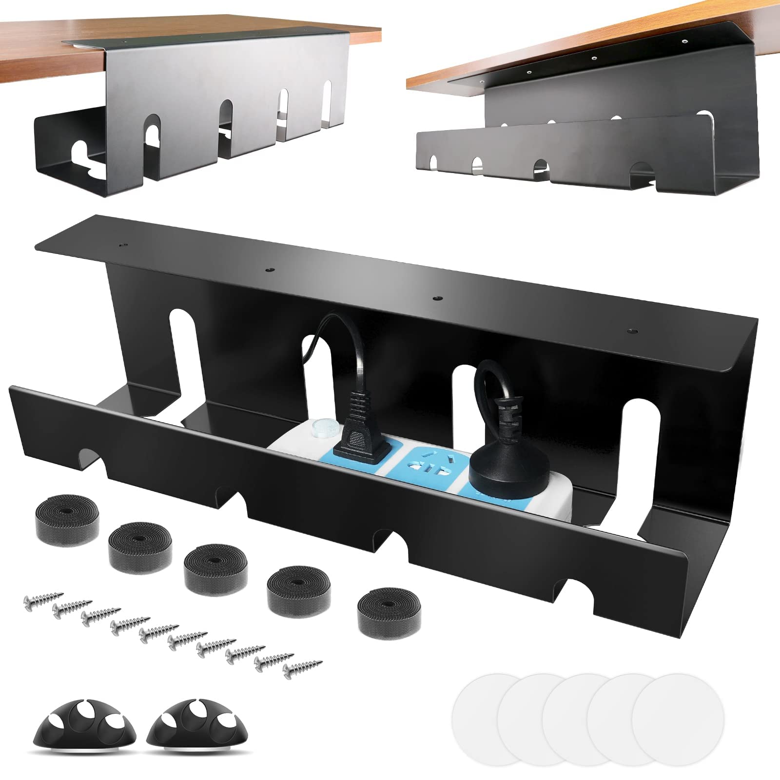 Buy Cable Duct Desk for Organising in the Workplace, No Drilling