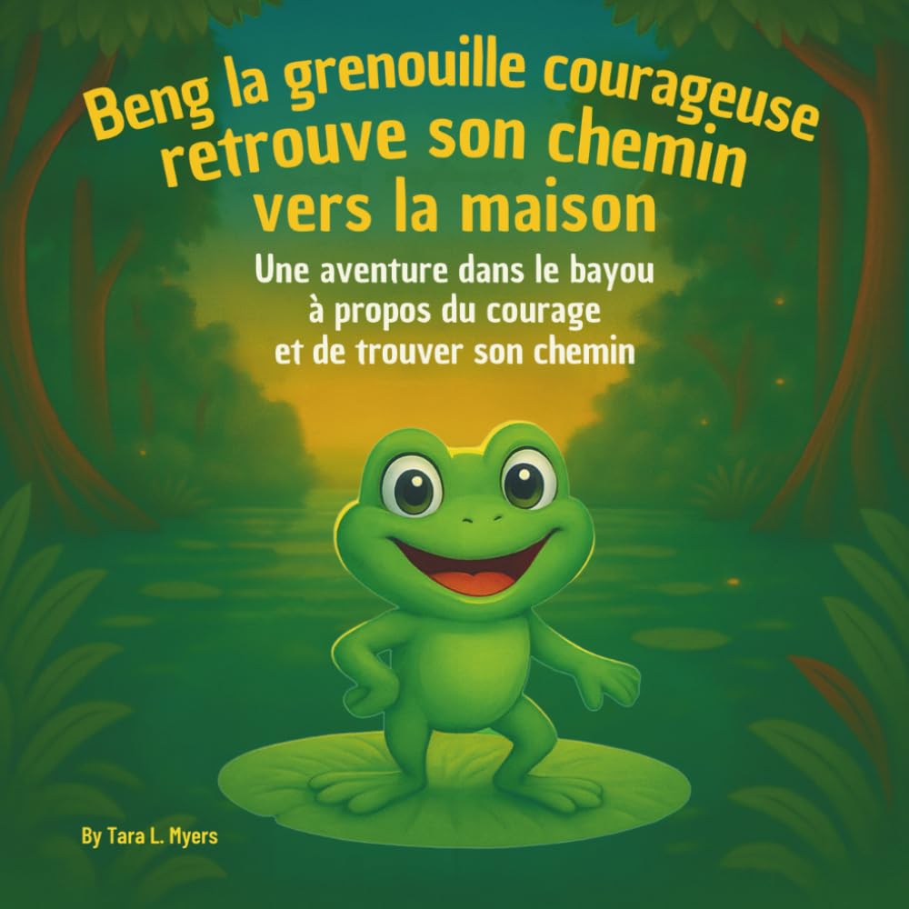 Benny la grenouille courageuse retrouve son chemin vers la maison: Livres d'histoires pour enfants | Une aventure dans le bayou sur le courage, la ... (Children's Storybooks in French)