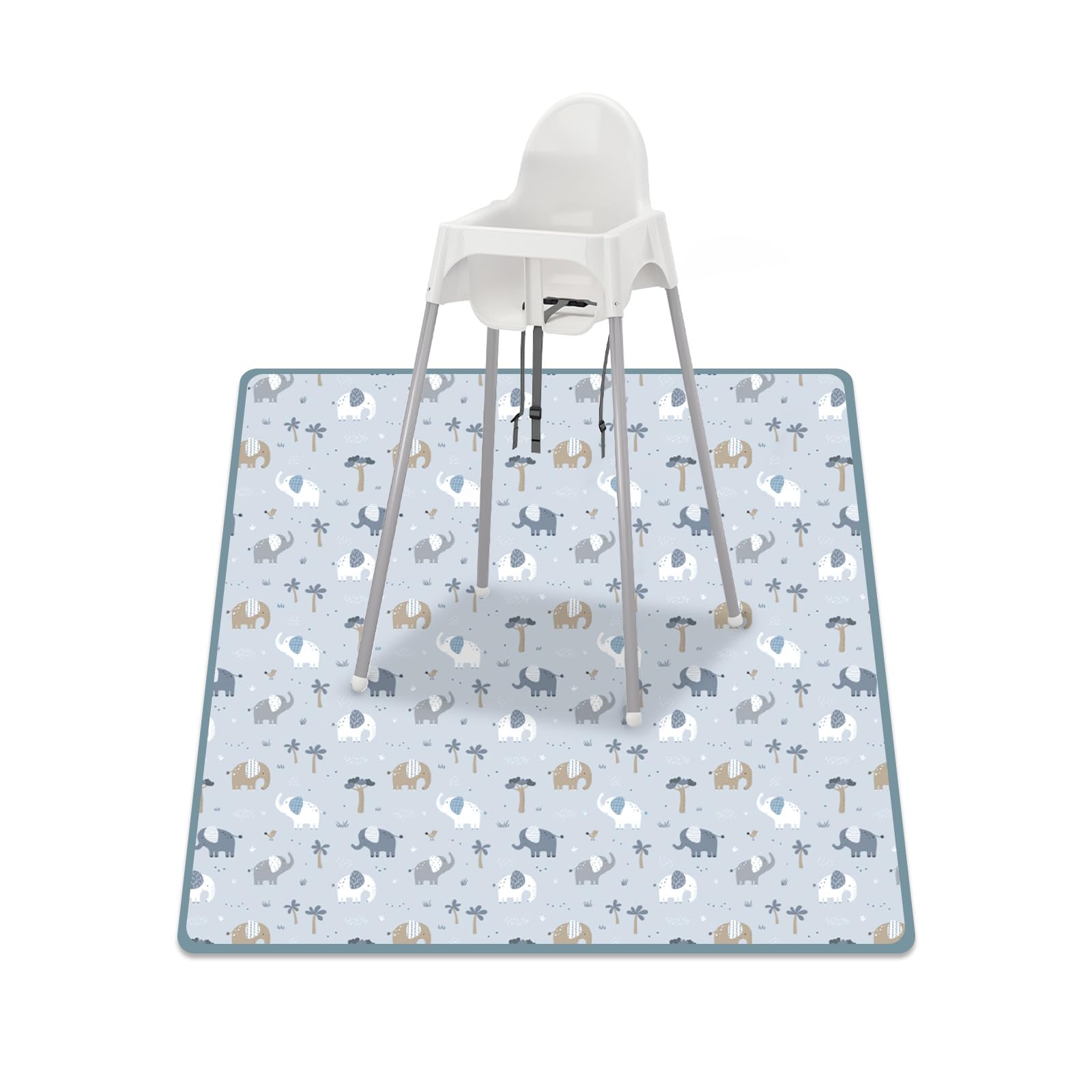 Baby Splat Mat for Under High Chair