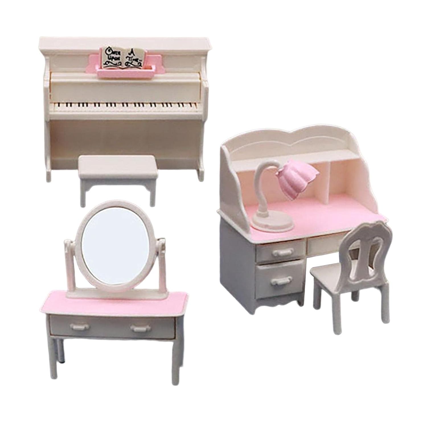bnf® Dolls House Furniture Set 1/12 Rich Accessories Miniature emble for Kids Piano|Dolls & Bears | Dollhouse Miniatures |Furniture & Room Items|1x Dollhouse Furniture Set (As You Choose)