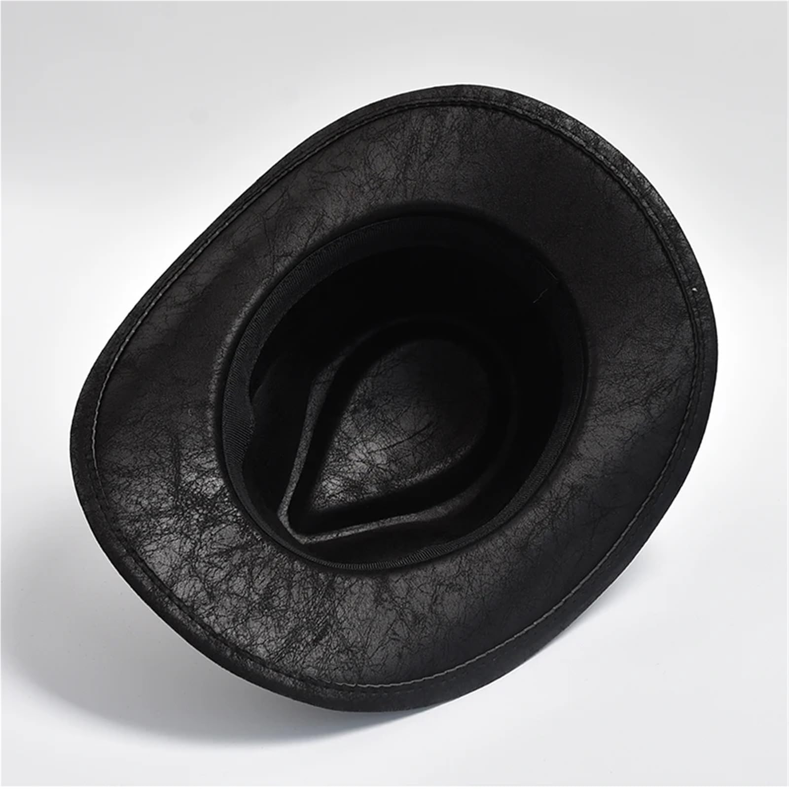 Cappello Cowboy Cappello da Cowboy in Ecopelle Vintage Gentiluomo Jazz Cappelli for Uomo Donna Cappello da Cowgirl