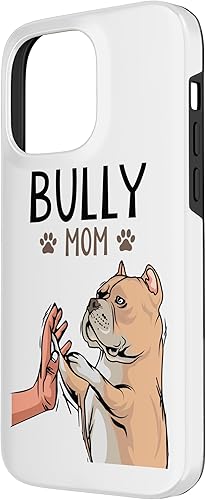 Miniatura 2 de Funda para iPhone 14 Pro Max American Bully Mom Dog Mama Dog Dog Holder