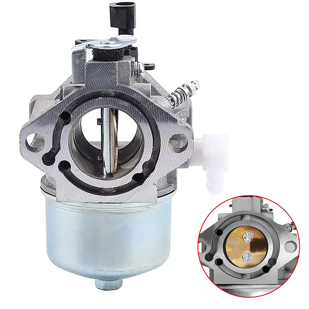 ZAMDOE 699831 694941 Gaźnik Zamiennik do Briggs & Stratton 283702 283707 284702 284707 284777 Silnik Kosiarki Ciągnik, z Filtrem Powietrza, Filtrem Paliwa, Uszczelkami