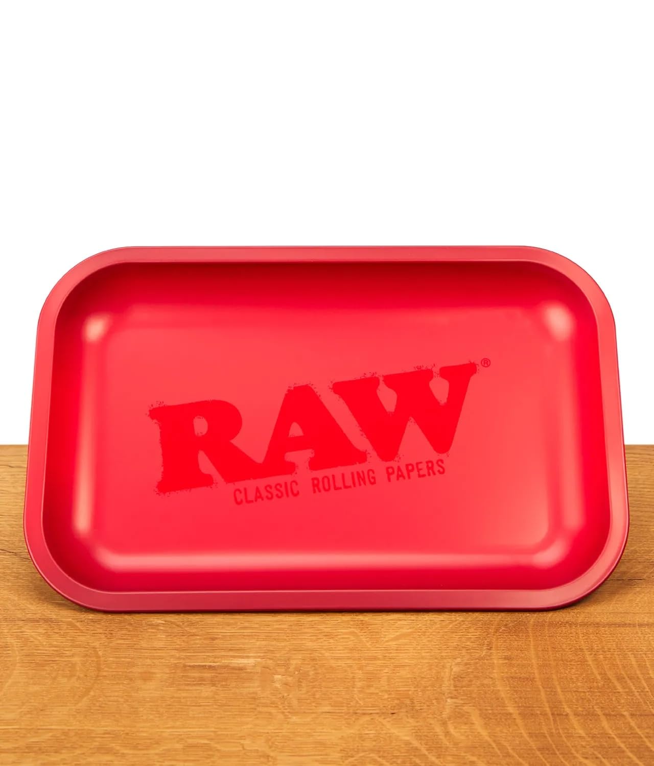 OutonTrip RAW Metal Rolling Tray Small - Red | Premium Durable Metal Rolling Tray-image-6