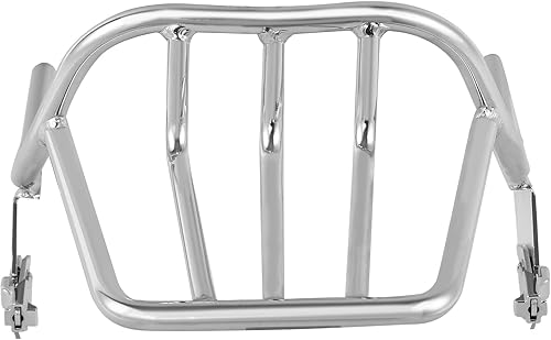 Miniatura 9 de TCT-MOTORPARTS 2-Up - Portaequipajes cromado para Harley Low Rider S FXLRS ST FXLRST Sport Glide FLSB 2018-2025