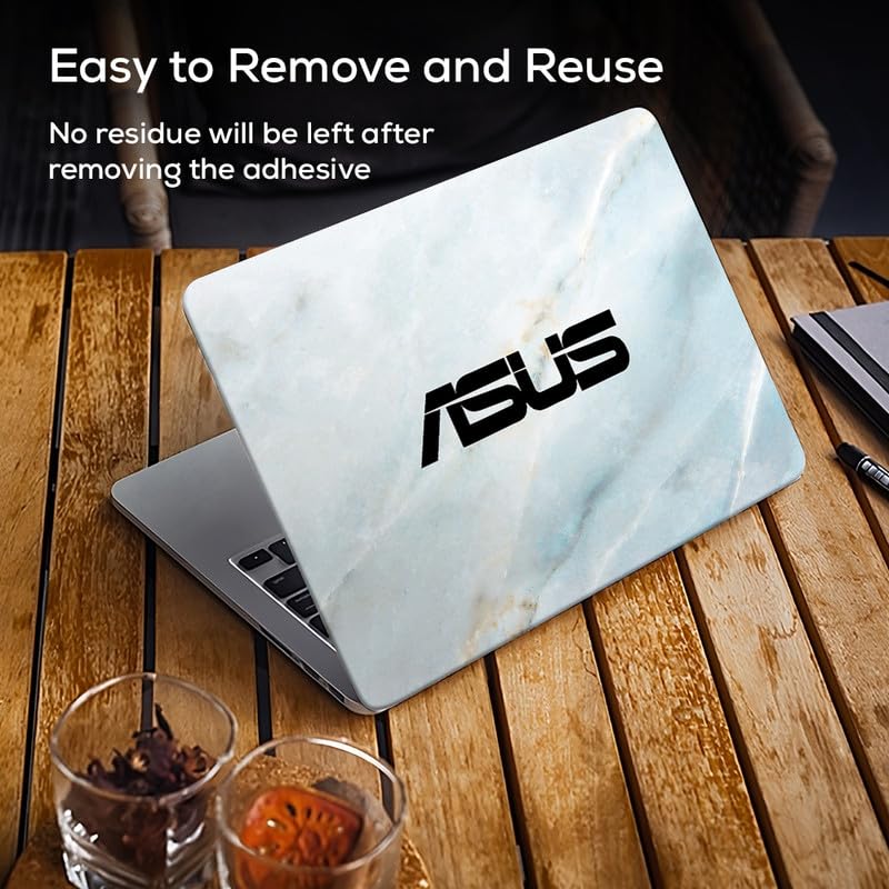 Image of Galaxsia Asus D52 Full Vinyl Laptop Skin /Sticker /Cover for 17 to 17.3 Inches Laptops Laminated-Removable-HD Quality Compatible for Hp-Dell-Sony-Lenovo-Asus etc.(16.5x11 Inches)
