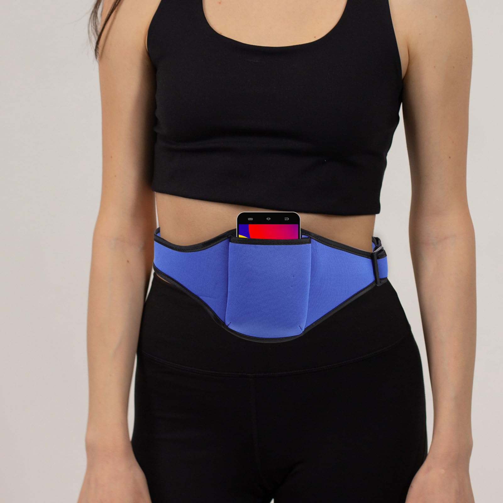 iplusmile Bolsas para Guardar micrófonos, Cinturones para micrófono, 4 Piezas, Negro, para pastores e Instructores de Fitness, cómodas de Llevar, para Trabajo en Escenario y Color Aleatorio