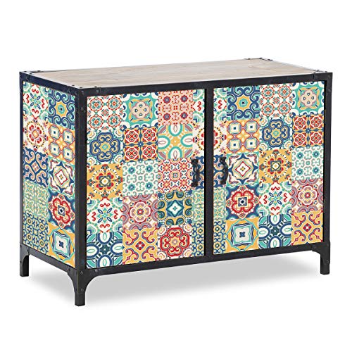 Adesivi Murali per Mobili da Tavola Decorativi per Camere da Letto e Armadi Oriano - 60 Piastrelle Adesive 20 x 20 cm