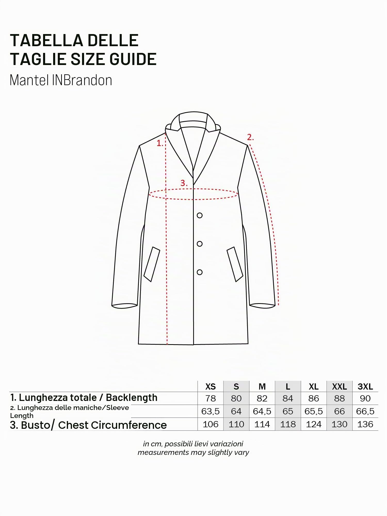 Indicode Uomini Brandon Coat | Cappotto corto con collo alla coreana