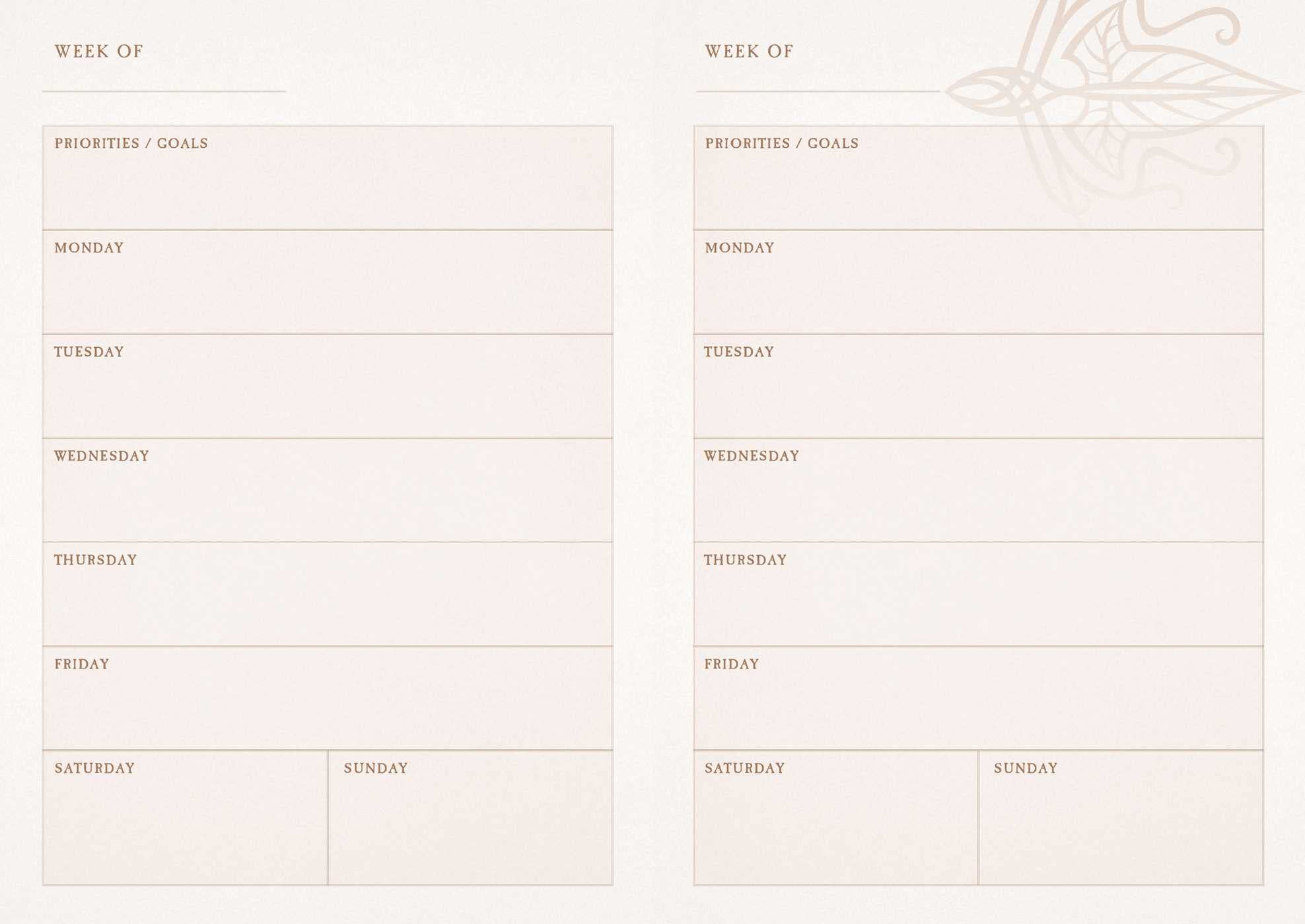 The Lord of the Rings: Red Book of Westmarch Traveler's Notebook Set: (Refillable Notebook)