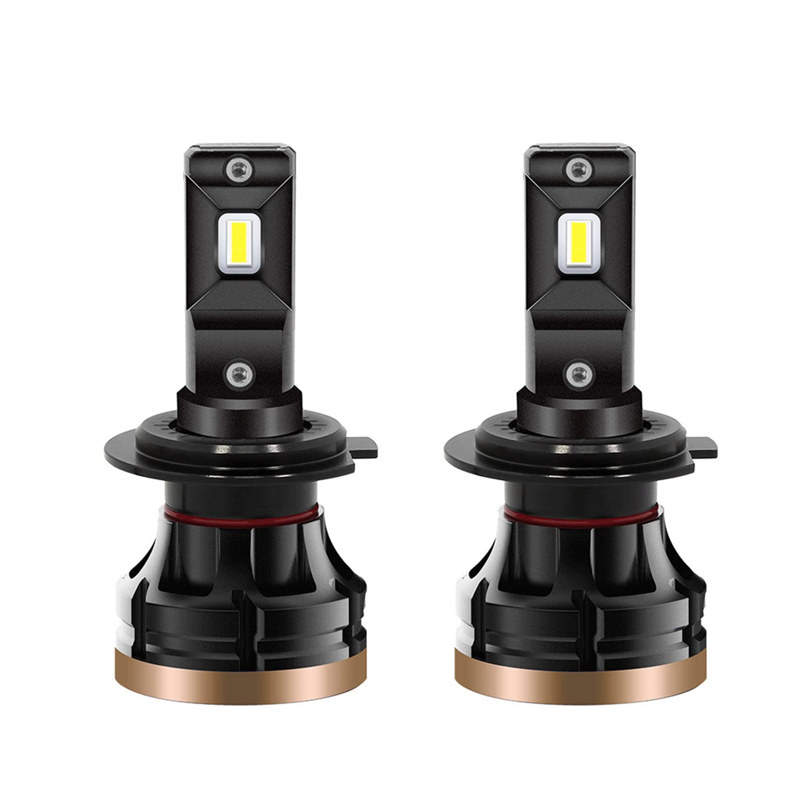 Bombillas LED, Kit De Reemplazo De Luz LED Plug And Play, 6000 K, Blanco Brillante, Reemplazo De Halógeno, Instalación Rápida, Paquete De 2,H4