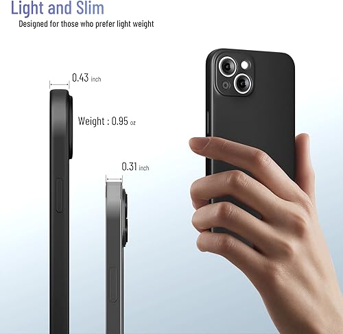 Miniatura 2 de Funda para iPhone 13, iPhone 13 con protector de pantalla de vidrio templado transparente HD, funda de silicona suave y delgada compatible con