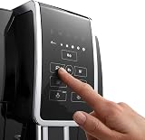 De'Longhi Dinamica ECAM 350.15.B Kaffeevollautomat mit Milchaufschäumdüse für Cappuccino, mit Espresso und Kaffee Direktwahltasten und Digitaldisplay mit Klartext, 2-Tassen-Funktion, Schwarz - 3