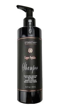 Copper Peptide Hair Shampoo for Men and Women Promotes the Look of Thicker, Fuller and Healthier Hair
