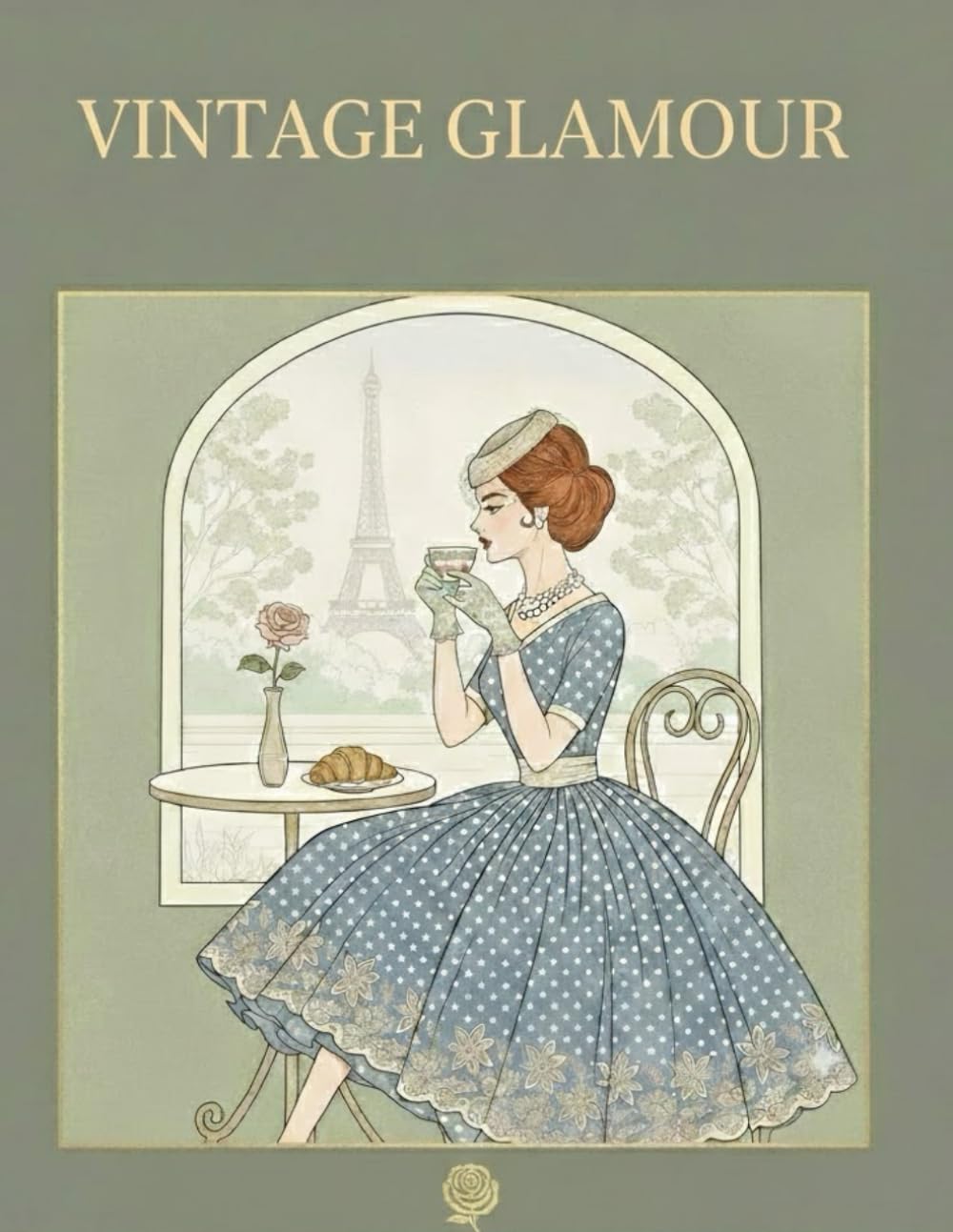VINTAGE GLAMOUR: A 1950s Parisian Dream