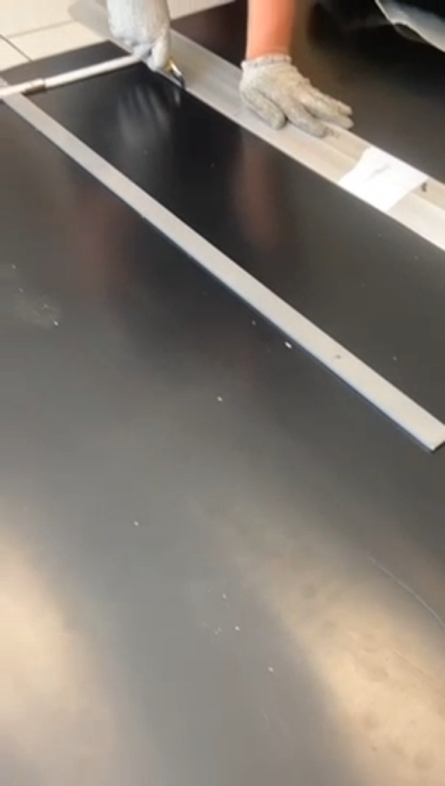 Gummimatte mit Gewebeeinlage Stärke 3mm