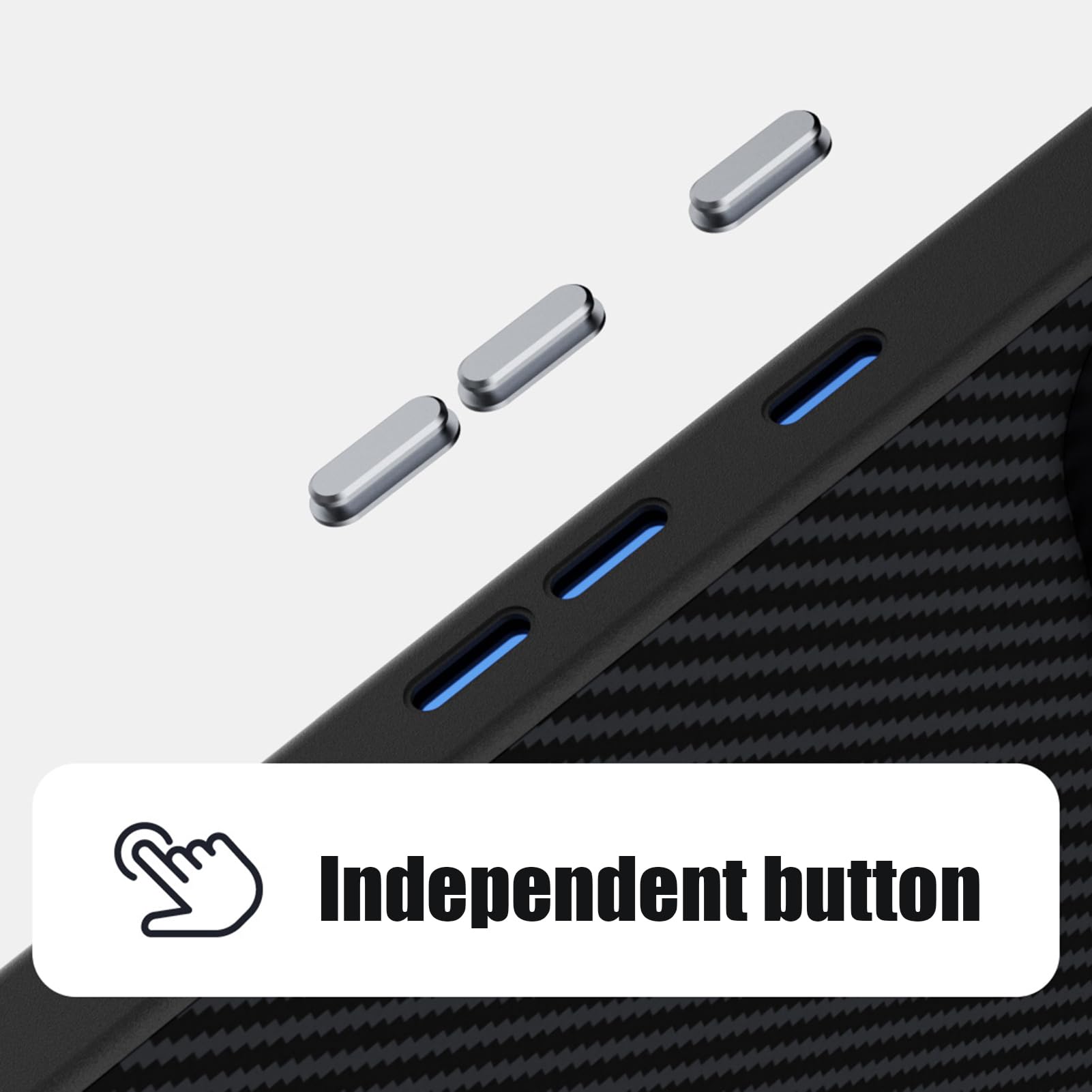 Magnetica Custodia per Google Pixel 11ProXL/11 Pro/11, Opaca Blocco Colore