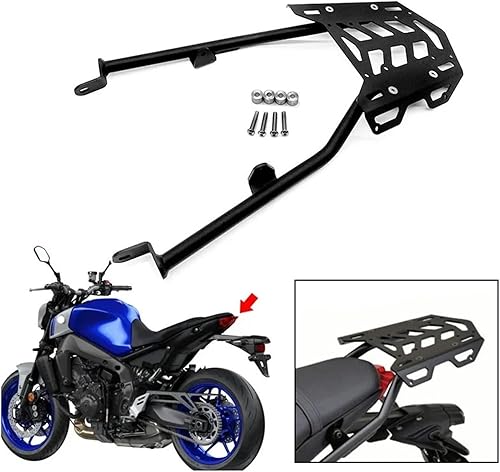Miniatura 7 de MT-09 21-2022 Rear Rack Luggage Rack Carrier Shelf Top Box Holder Support Bracket Compatible with MT09 FZ-09 FZ MT 09 Motorcycle